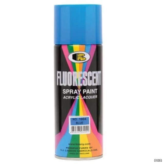 BOSNY FLUORESCENT SPRAY PAINT NO.1004 BLUE Veligaa Hardware